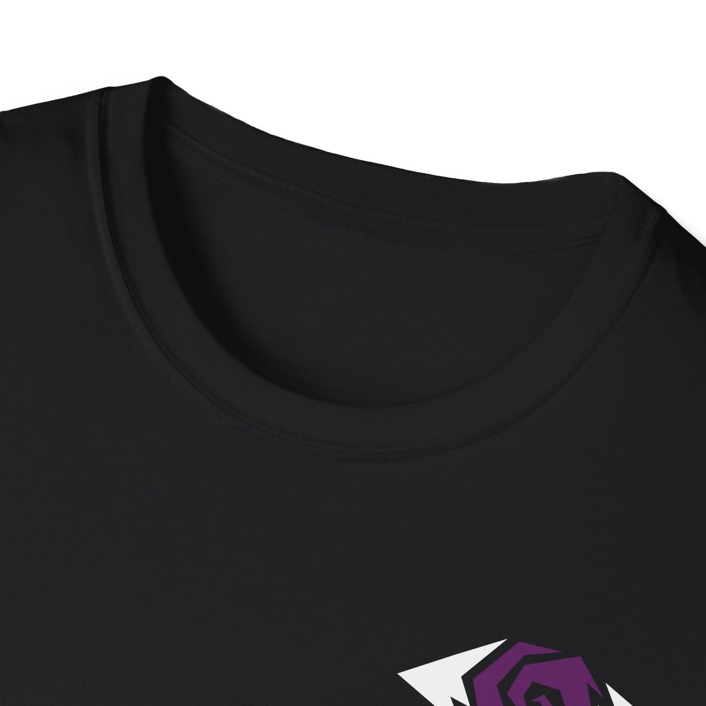 Illuminati - White/Amethyst Eye Logo Tee