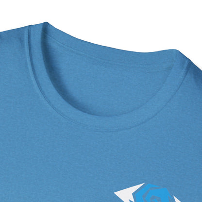 Illuminati - White/Sapphire Eye Logo Tee