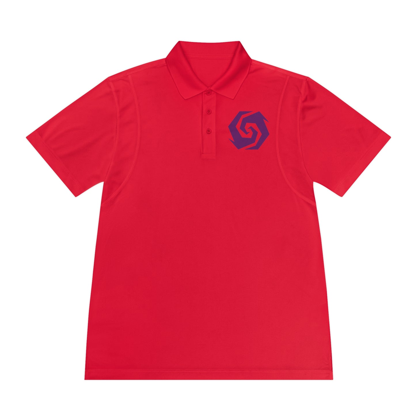 Illuminati -  Amethyst Butt Polo Shirt (Embroidery)