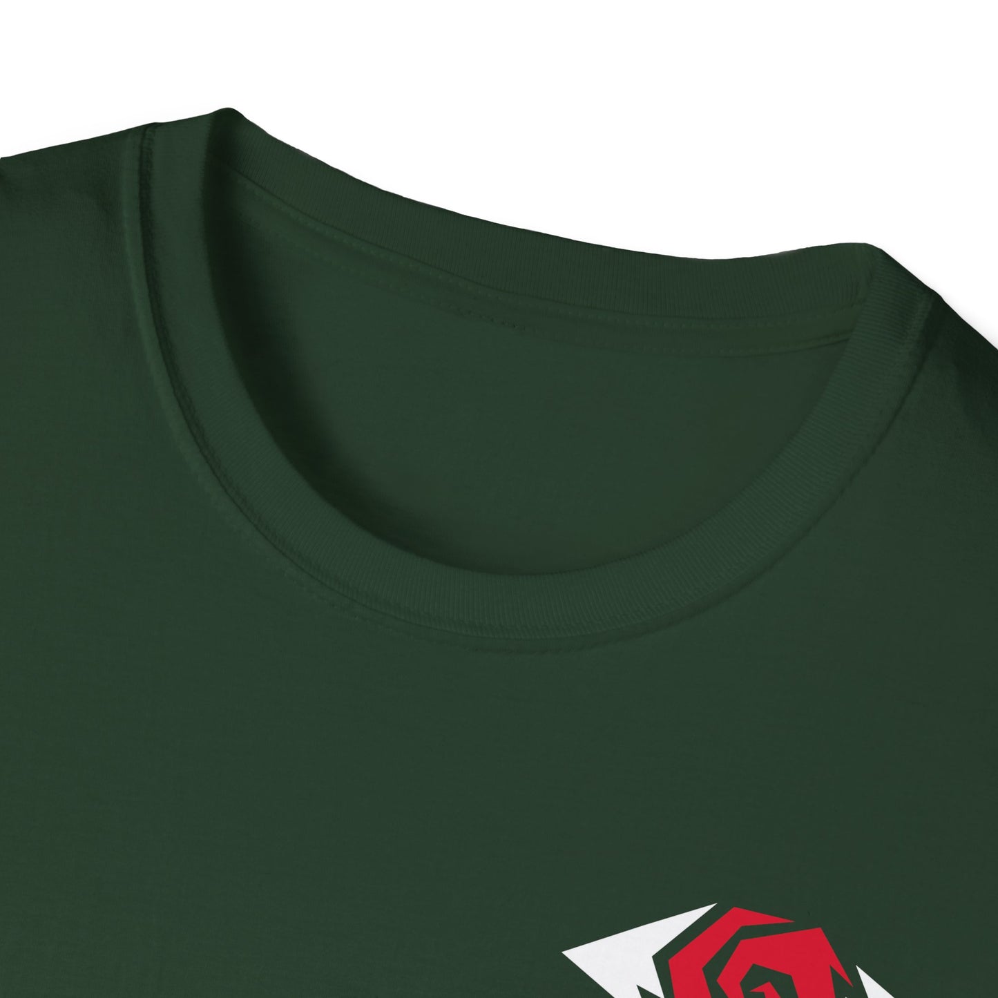 Illuminati - White/Ruby Eye Logo Tee