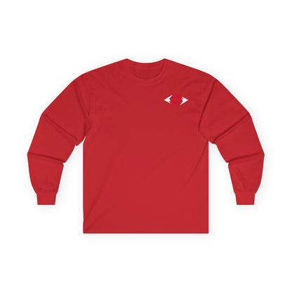 Illuminati – White/Ruby Eye Long Sleeve Tee