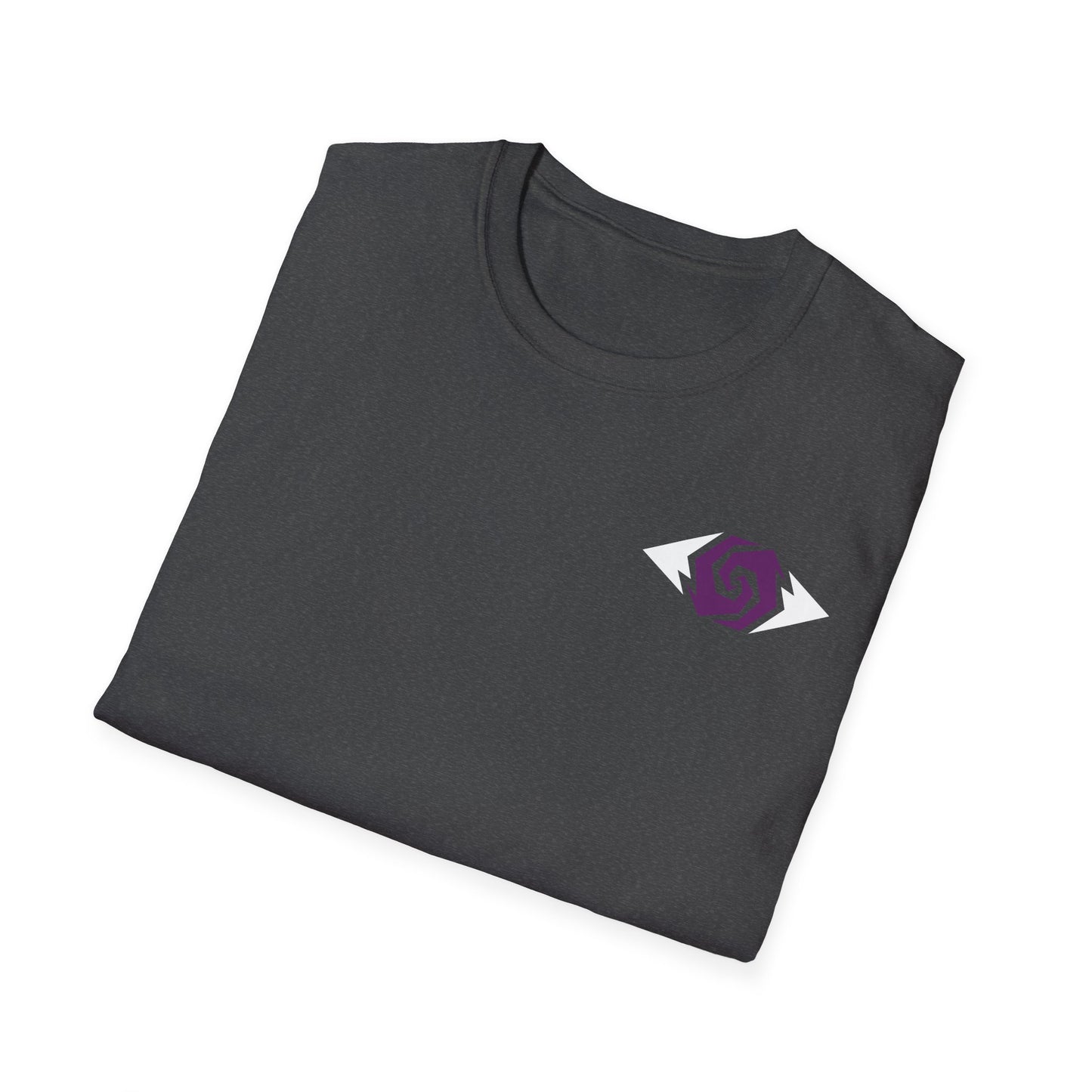 Illuminati - White/Amethyst Eye Logo Tee