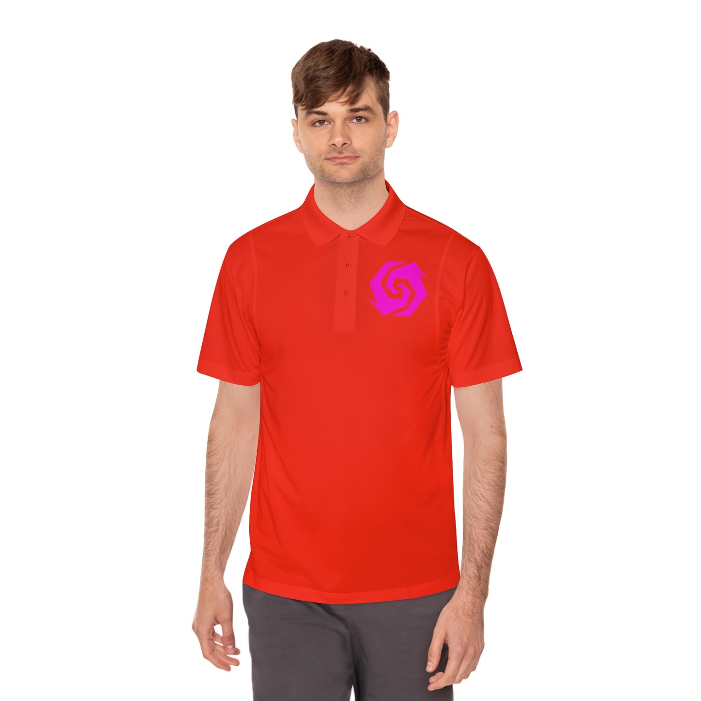 Illuminati -  Labradorite Butt Polo Shirt (Embroidery)