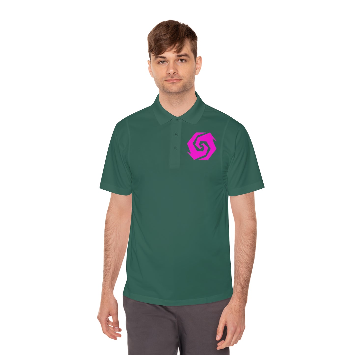 Illuminati -  Labradorite Butt Polo Shirt (Embroidery)