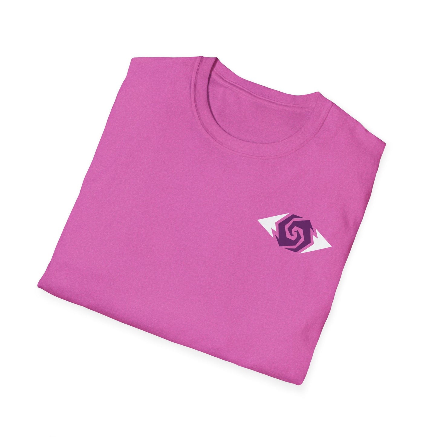 Illuminati - White/Amethyst Eye Logo Tee