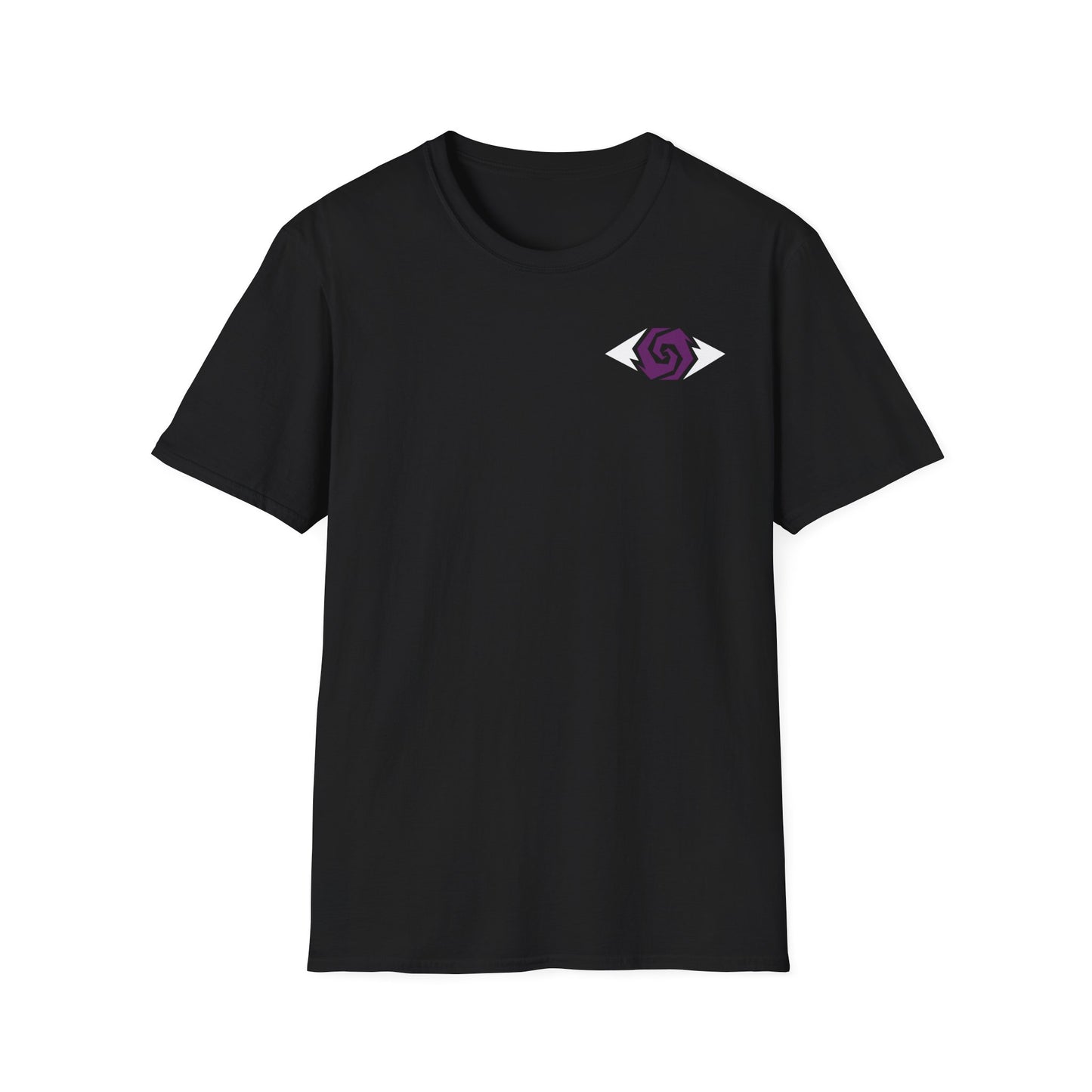 Illuminati - White/Amethyst Eye Logo Tee