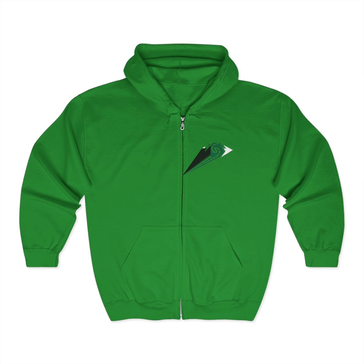 Illuminati - Eco-Friendly Unisex Full Zip Hoodie with Unique Logo