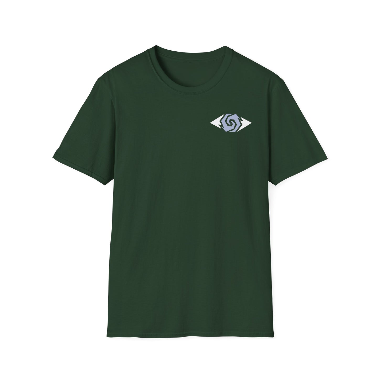 Illuminati - White/Steel Eye Logo Tee