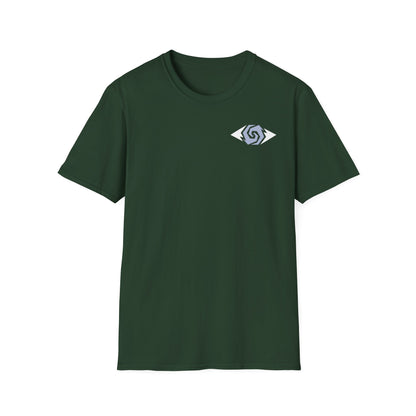 Illuminati - White/Steel Eye Logo Tee