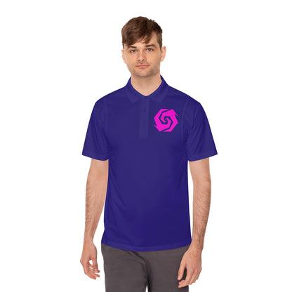 Illuminati -  Labradorite Butt Polo Shirt (Embroidery)