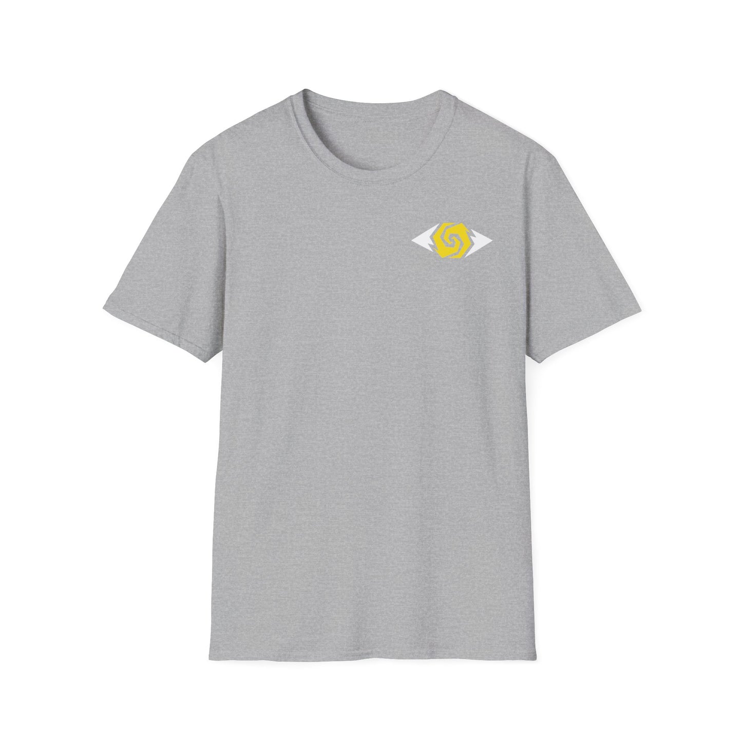 Illuminati - White/Amber Eye Logo Tee