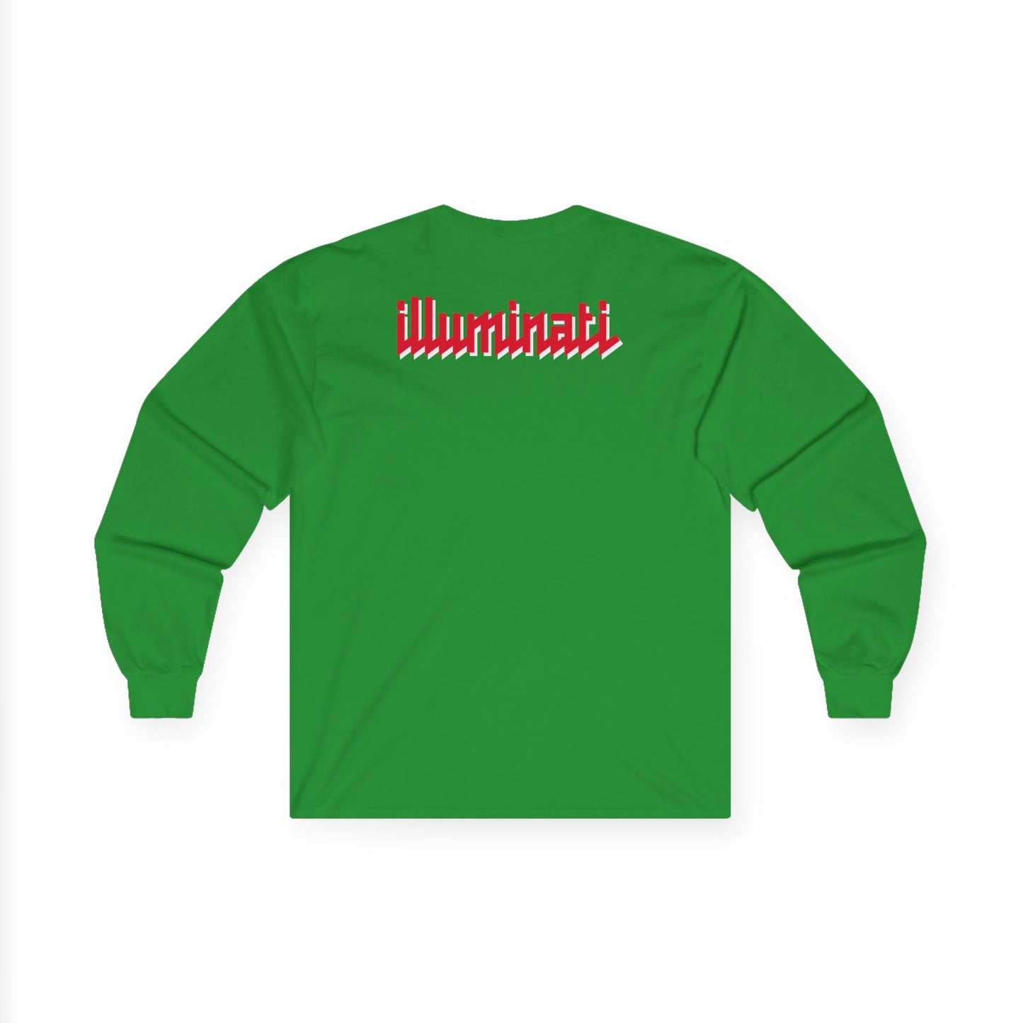 Illuminati – White/Ruby Eye Long Sleeve Tee