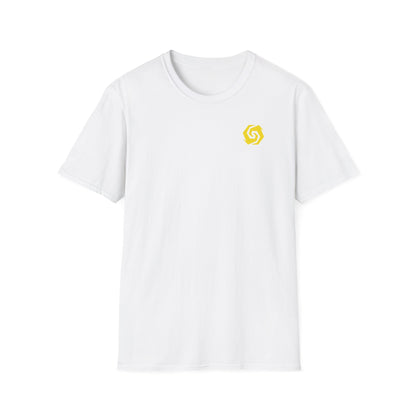 Illuminati - White/Amber Eye Logo Tee