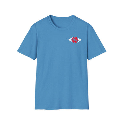 Illuminati - White/Ruby Eye Logo Tee