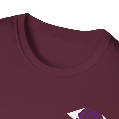 Illuminati - White/Amethyst Eye Logo Tee
