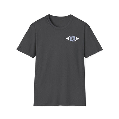 Illuminati - White/Steel Eye Logo Tee
