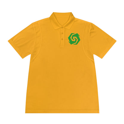 Illuminati -  Emerald Butt Polo Shirt (Embroidery)