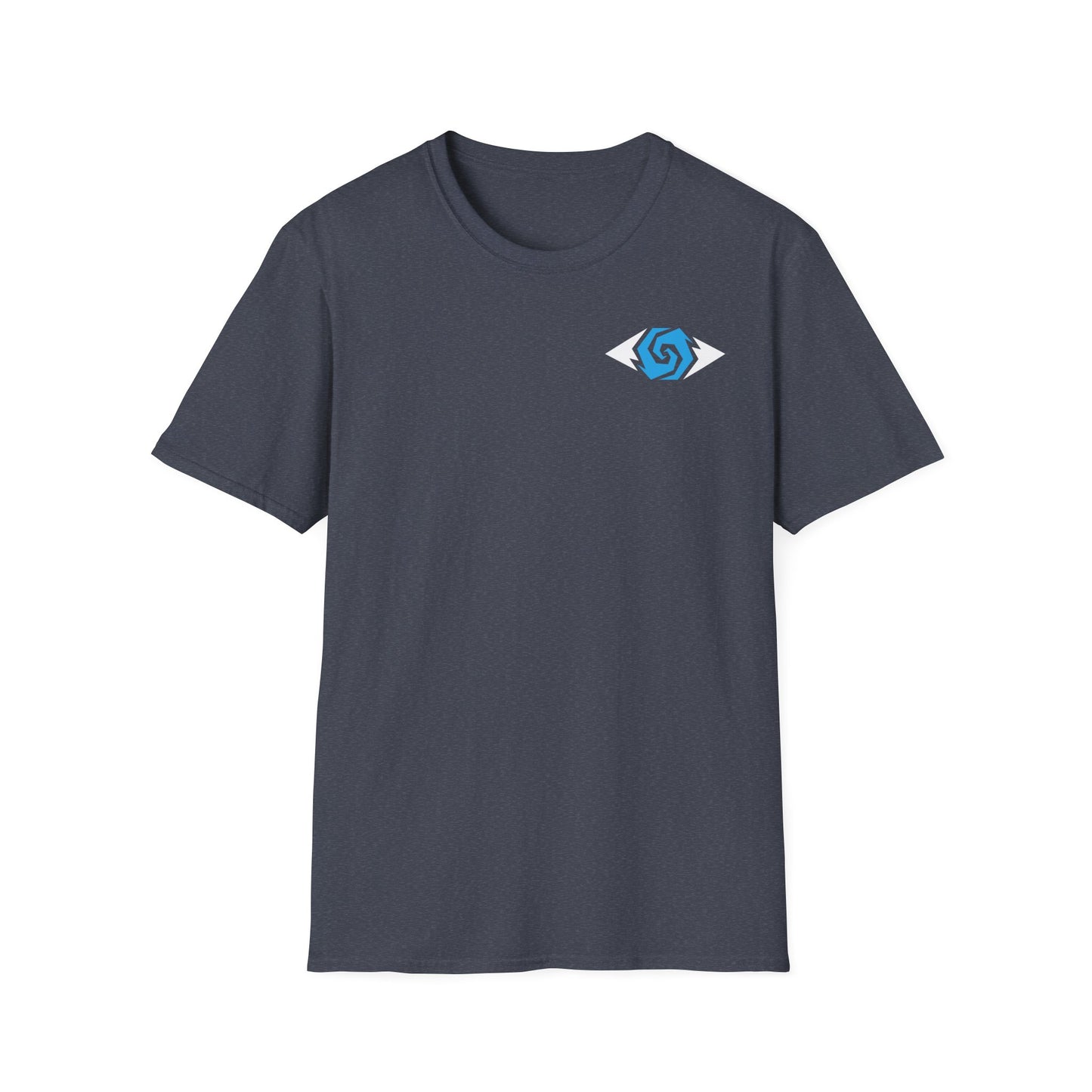 Illuminati - White/Sapphire Eye Logo Tee
