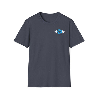 Illuminati - White/Sapphire Eye Logo Tee
