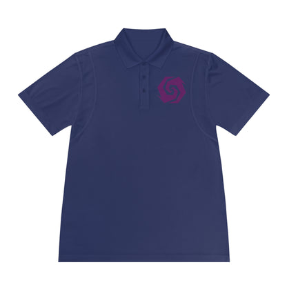 Illuminati -  Amethyst Butt Polo Shirt (Embroidery)
