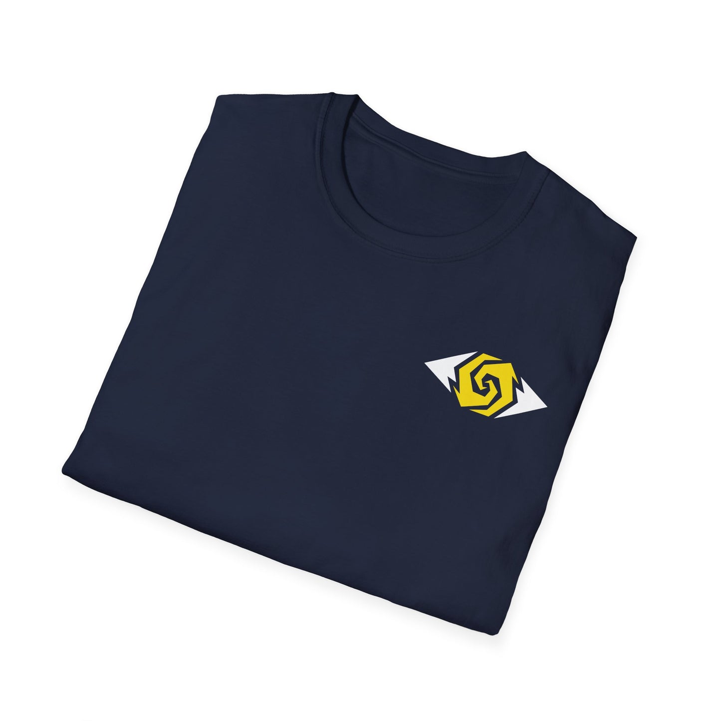 Illuminati - White/Amber Eye Logo Tee