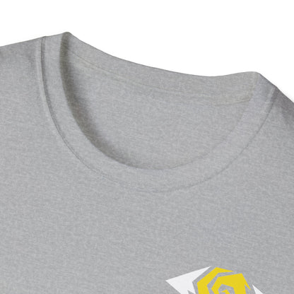 Illuminati - White/Amber Eye Logo Tee