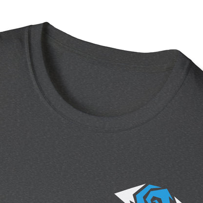 Illuminati - White/Sapphire Eye Logo Tee