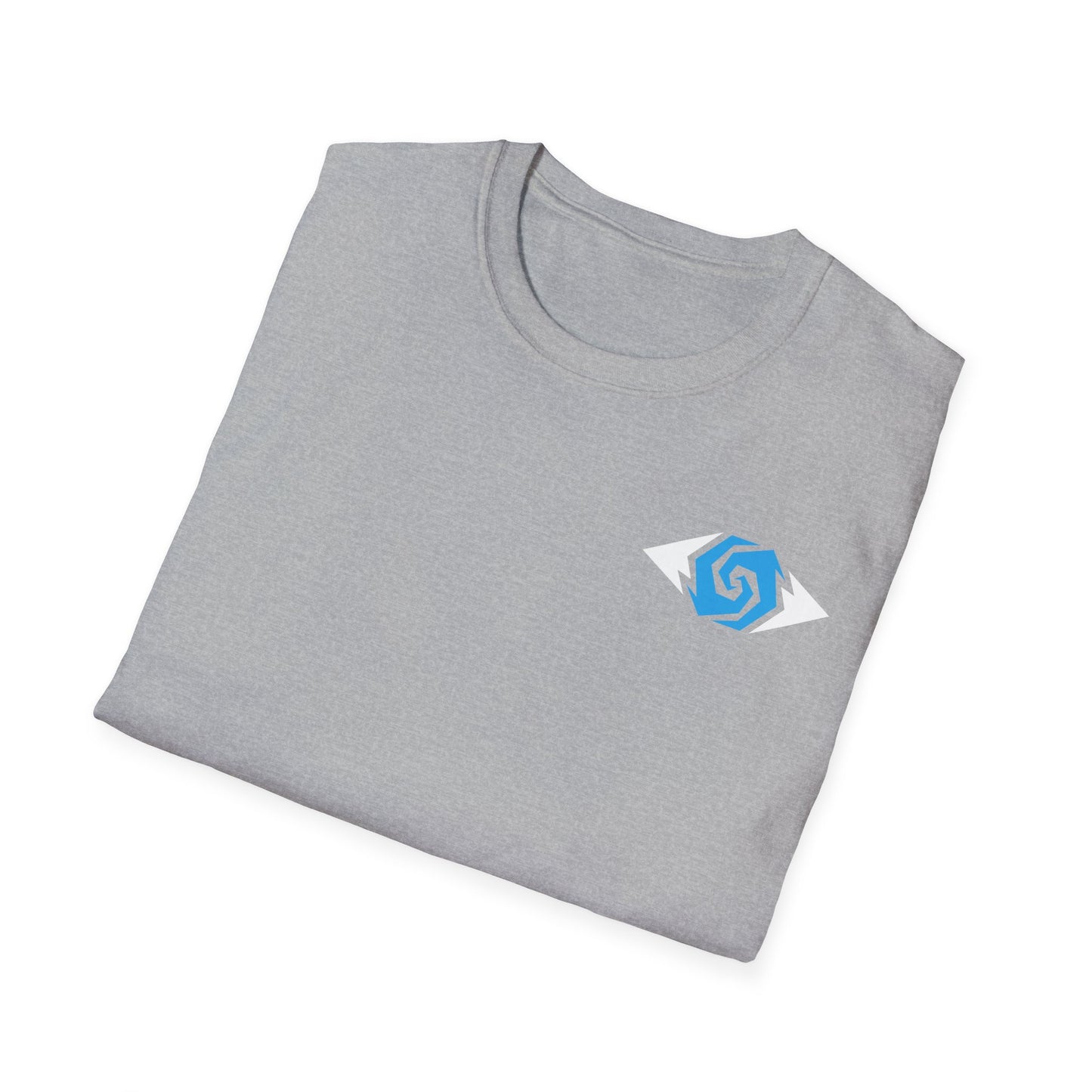 Illuminati - White/Sapphire Eye Logo Tee
