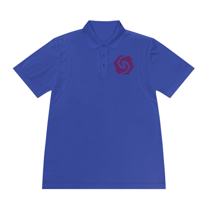 Illuminati -  Amethyst Butt Polo Shirt (Embroidery)