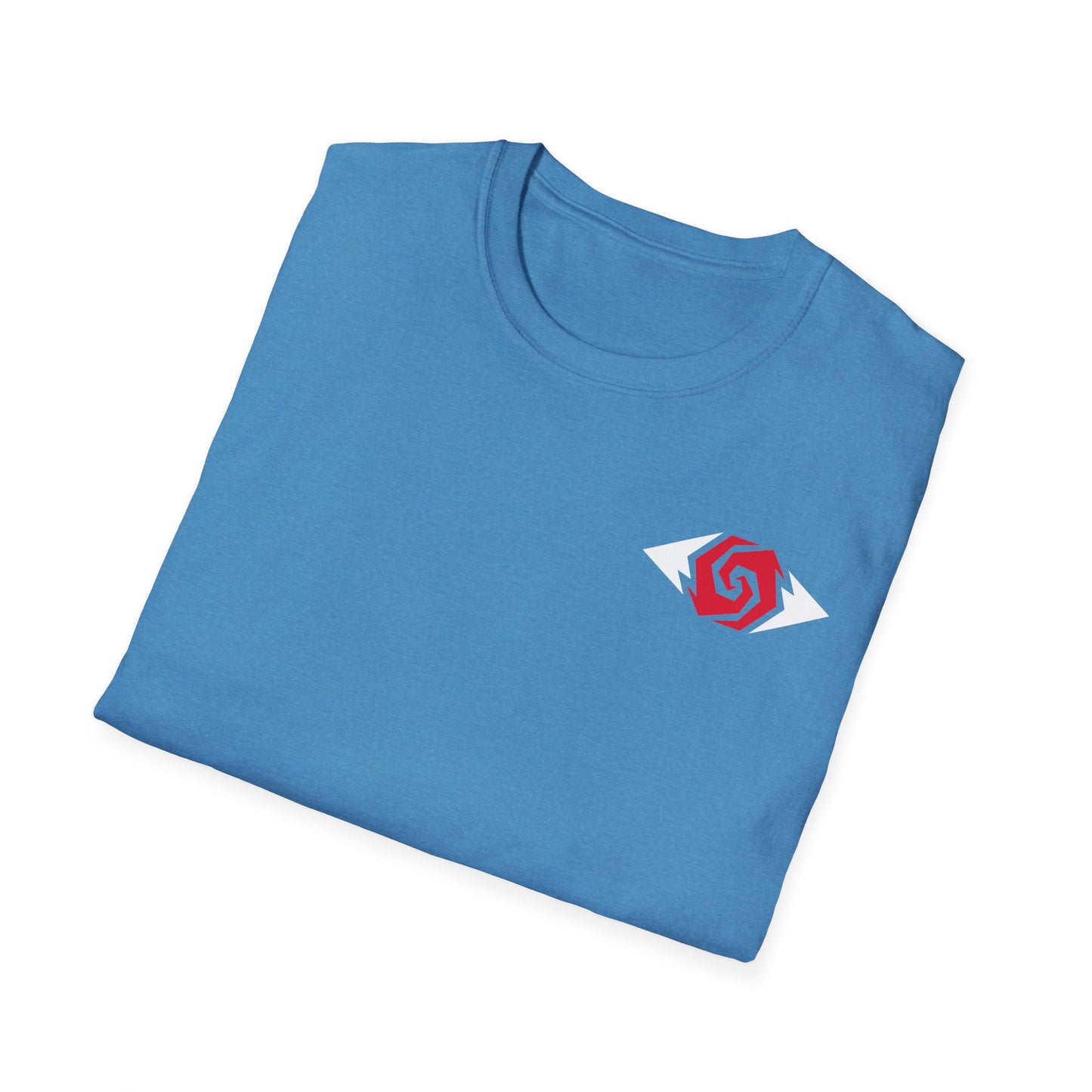 Illuminati - White/Ruby Eye Logo Tee