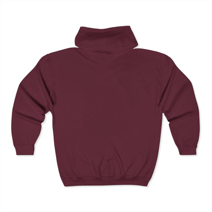Illuminati - Eco-Friendly Unisex Full Zip Hoodie with Unique Logo