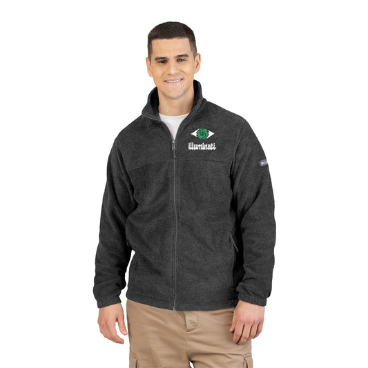 Cozy Embroidered Fleece Jacket | Perfect for Outdoor Adventures, Gifts, Travel, Winter, Columbia Style