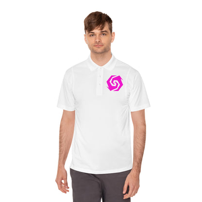 Illuminati -  Labradorite Butt Polo Shirt (Embroidery)