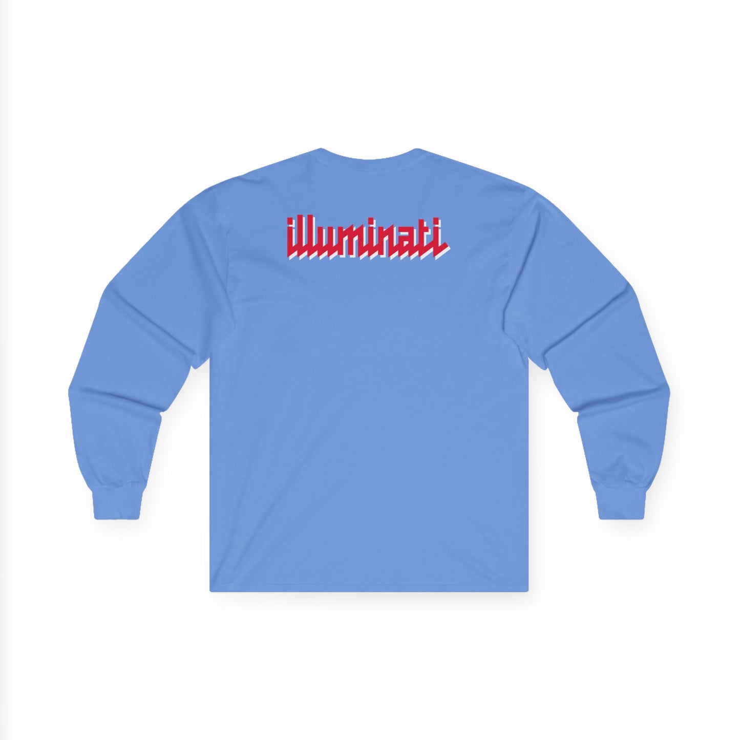 Illuminati – White/Ruby Eye Long Sleeve Tee
