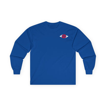 Illuminati – White/Ruby Eye Long Sleeve Tee