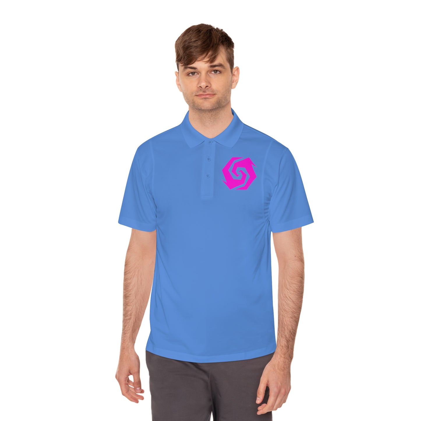 Illuminati -  Labradorite Butt Polo Shirt (Embroidery)