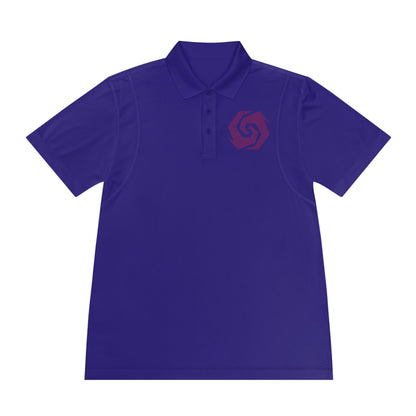 Illuminati -  Amethyst Butt Polo Shirt (Embroidery)
