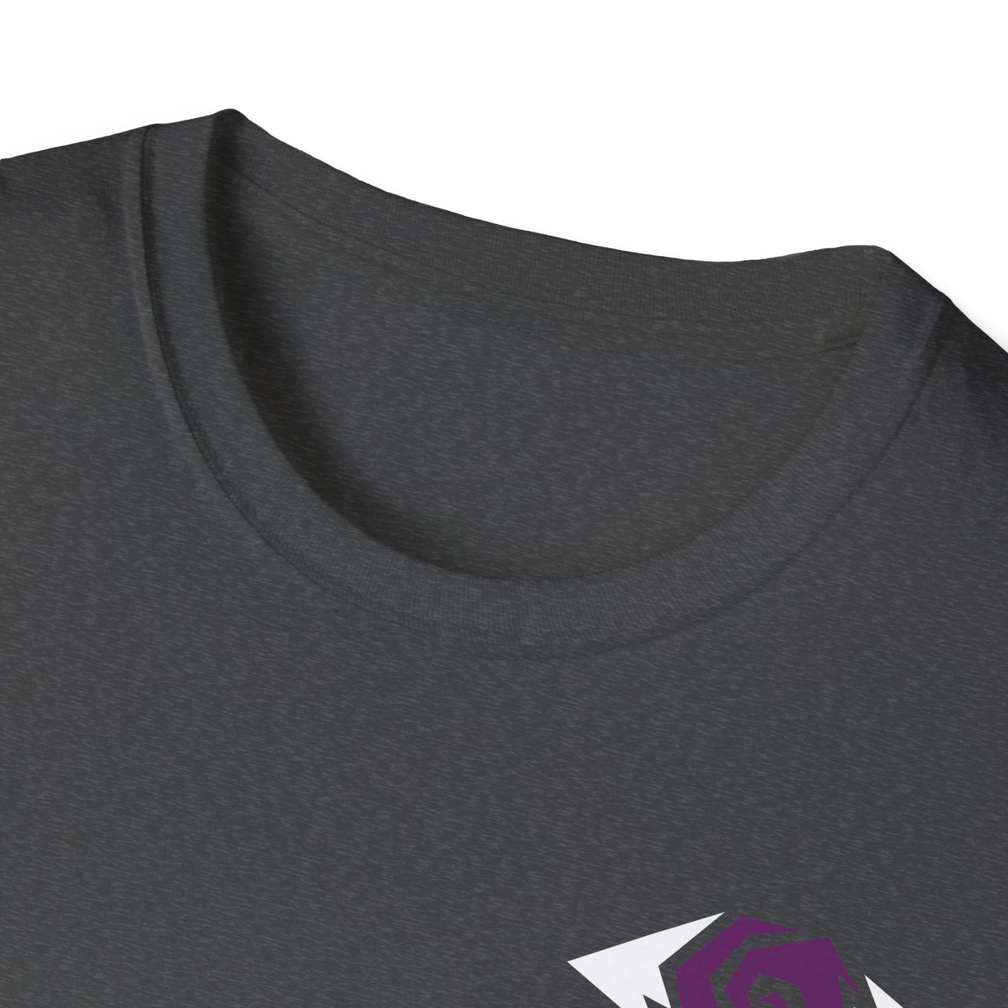 Illuminati - White/Amethyst Eye Logo Tee
