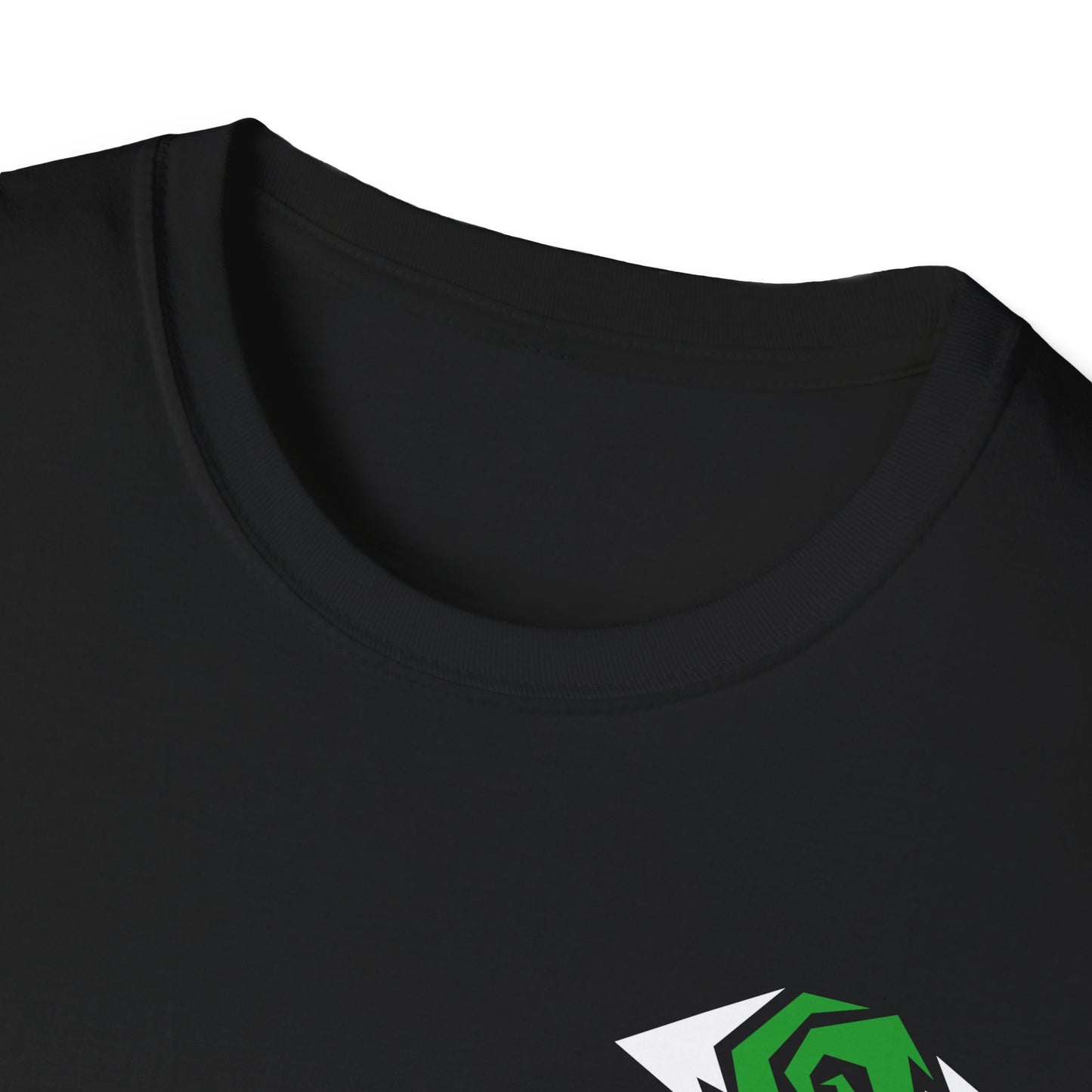 Illuminati - White/Emerald Eye Logo Tee