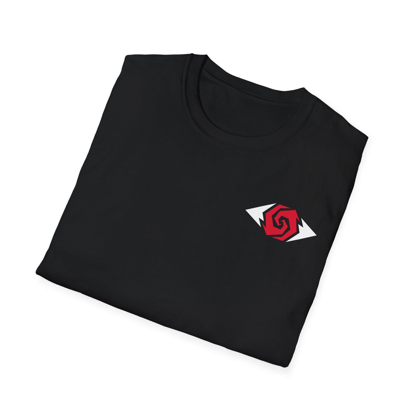 Illuminati - White/Ruby Eye Logo Tee
