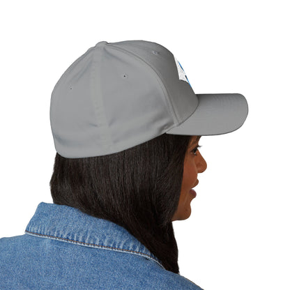 The Dandy Andy - White/Sapphire - Fitted