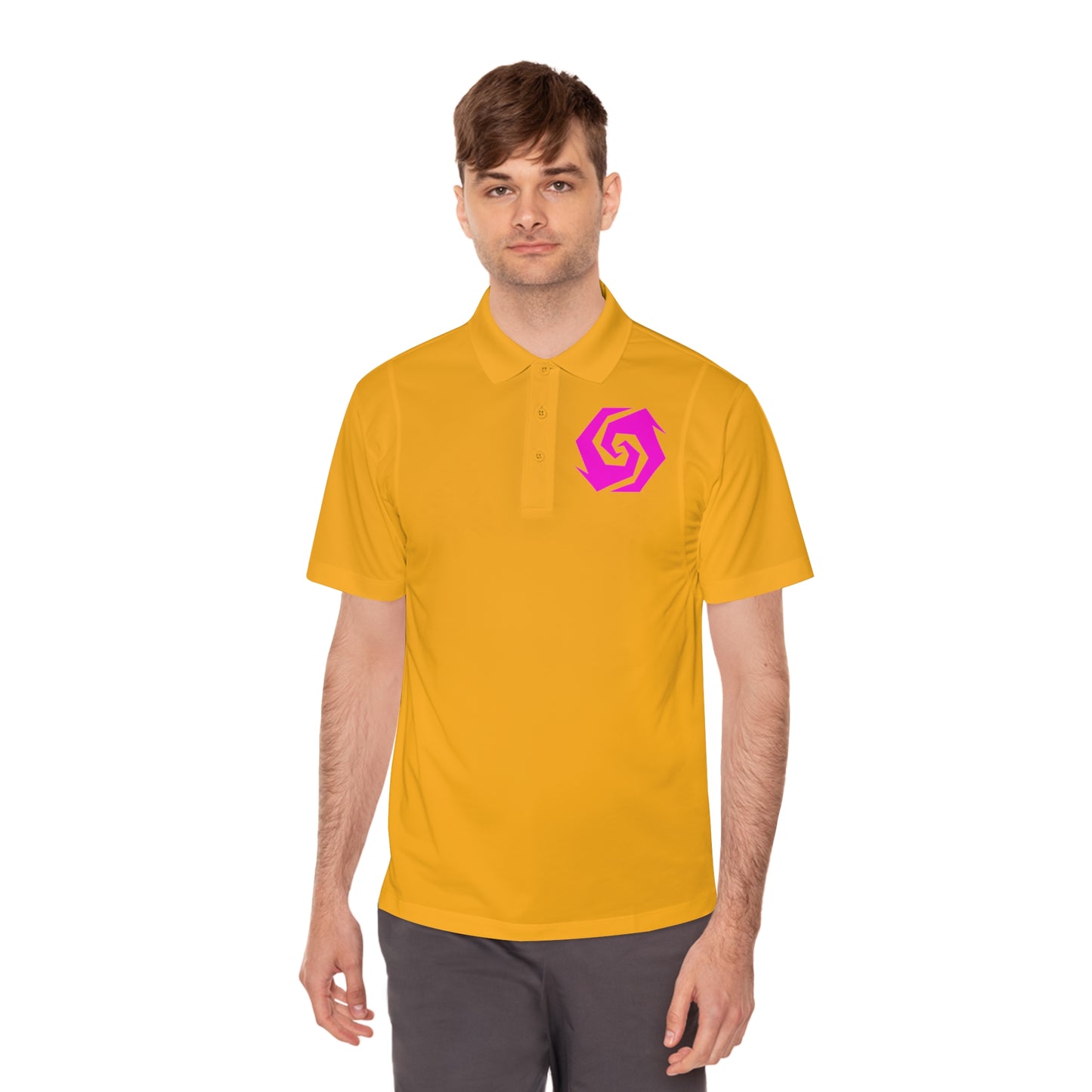 Illuminati -  Labradorite Butt Polo Shirt (Embroidery)