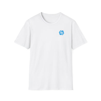 Illuminati - White/Sapphire Eye Logo Tee