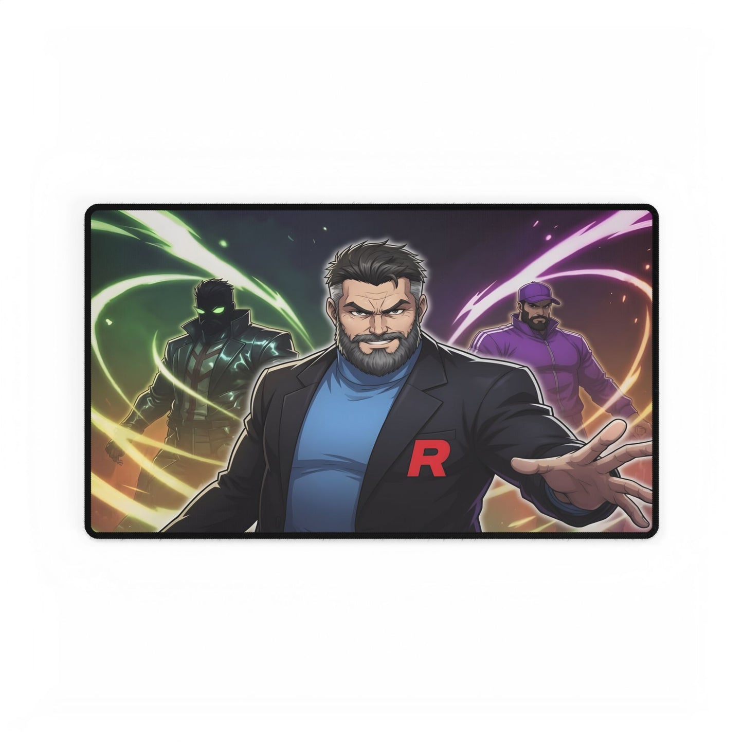 Retro Villain Desk Mat — PokeBro Gaming Mousepad