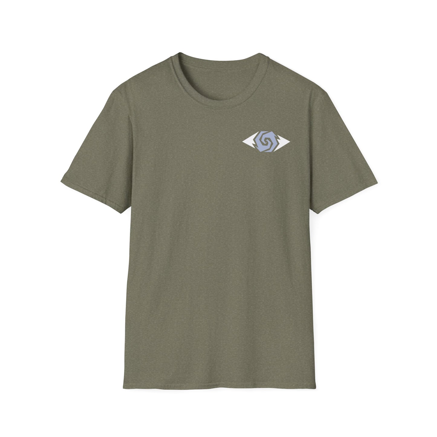 Illuminati - White/Steel Eye Logo Tee