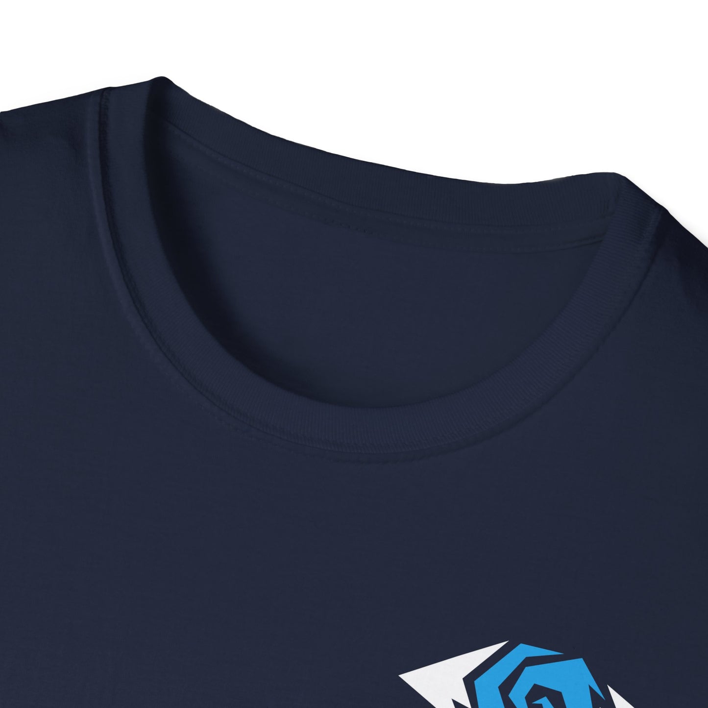 Illuminati - White/Sapphire Eye Logo Tee