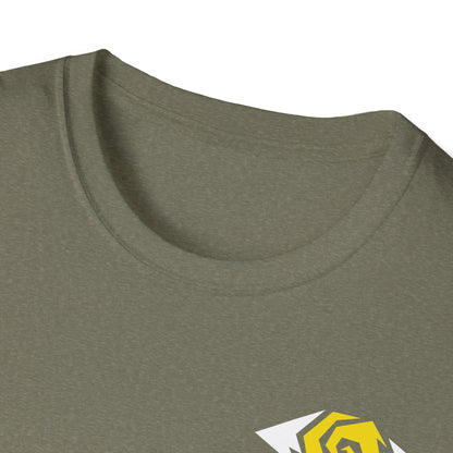 Illuminati - White/Amber Eye Logo Tee