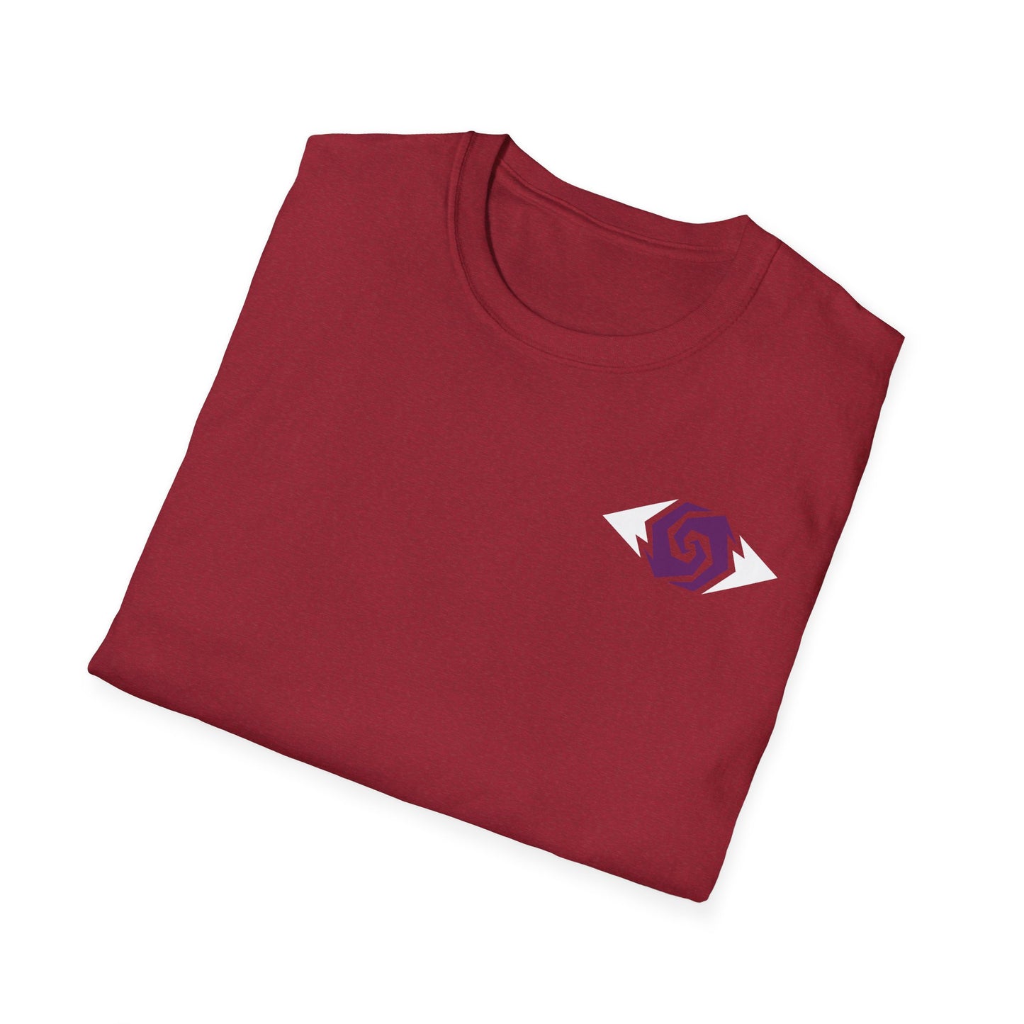 Illuminati - White/Amethyst Eye Logo Tee