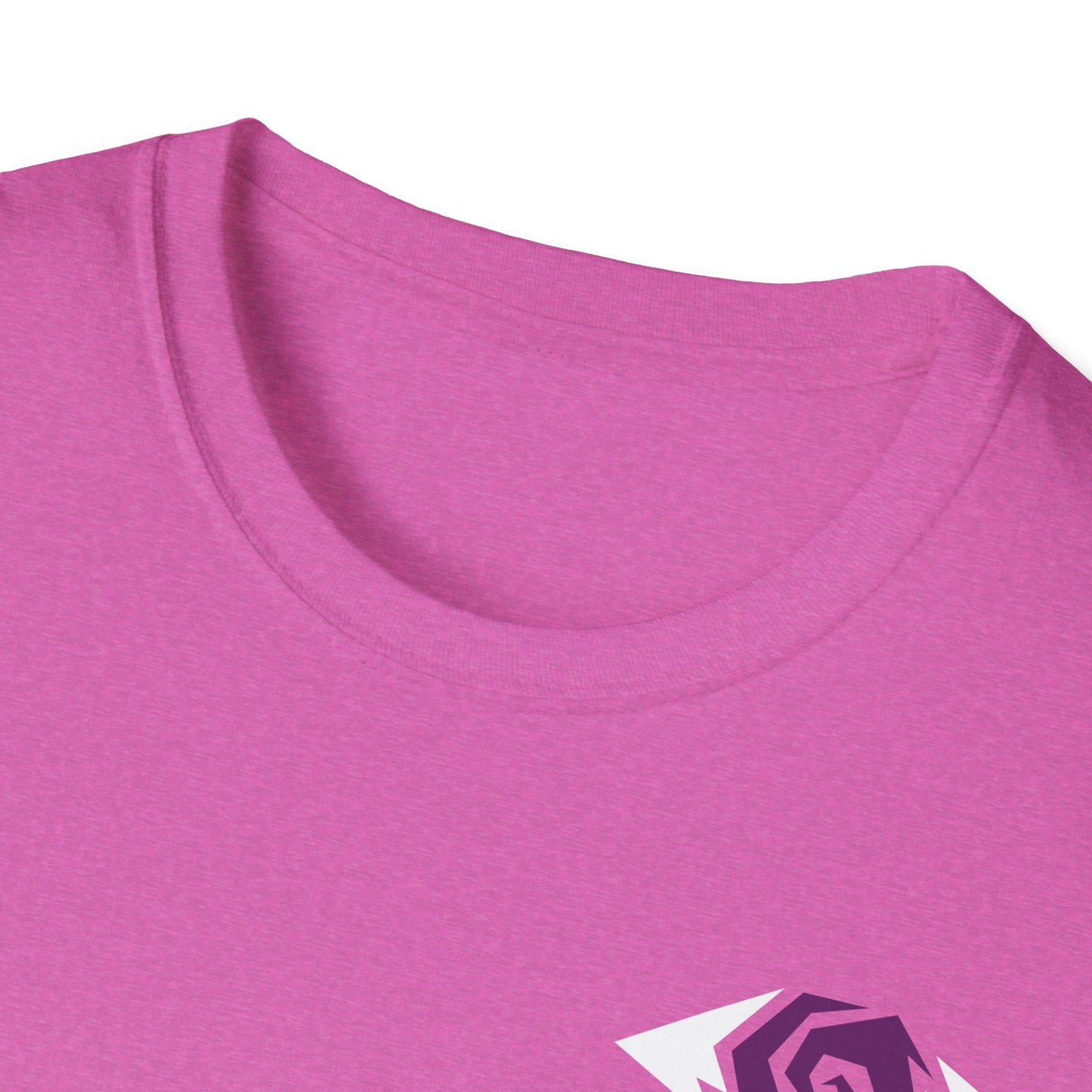 Illuminati - White/Amethyst Eye Logo Tee