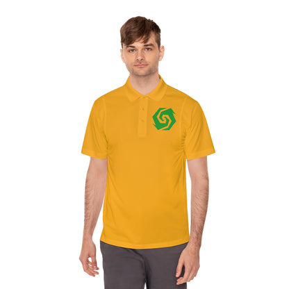 Illuminati -  Emerald Butt Polo Shirt (Embroidery)